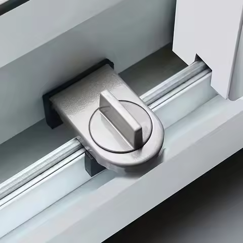 Sliding Window Lock Anti Theft Akara Door Security Padlock Anti-theft Bolt Baby Kids Child Cabinet B