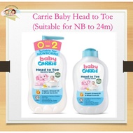 Baby Carrie Junior Head To Toe Carrie Baby Sabun Mandian dan Shampoo Baby