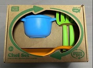 美國Green Toys Chef Set 厨師平地鑊 湯煲套裝
