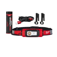 MilwaukeeอL4 HLVIS-301 ไฟฉาย ไฟฉายแอลอีดี แบบรัดติดหน้าผาก มิลวอคกี้