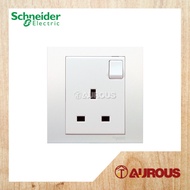SCHNEIDER C-VIVACE SINGLE SWITCH SOCKET OUTLET KB15 13A 250V