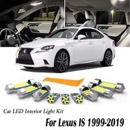 Full Car LED Bulb Interior Light Kit For Lexus IS MK1 MK2 MK3 IS200 IS250 IS300 IS350 IS300h IS200t 