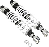 PMC YSS 116-4113203 Motorcycle Suspension, Twin Shock Model, Sports Line Z-Series 362, 14.2 inches (360 mm), CB750/900/1100F, 79-'84, Silver/White