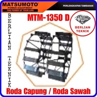 RODA CAPUNG SAWAH SET TRAKTOR TILLER MTM 1100 / MTM 1350 DX / MTM 1390