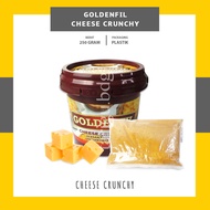 CHEESE CRUNCHY GOLDENFIL CHEESE CRUNCHY 250GR - SELAI KEJU RENYAH - HAZELNUT GREEN TEA CHOCOLATE TIR
