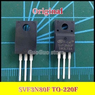 5pcs SVF3N80F TO-220F SVF3N80 3N80 TO220F 3A/800V N-channel MOSFET Transistor New