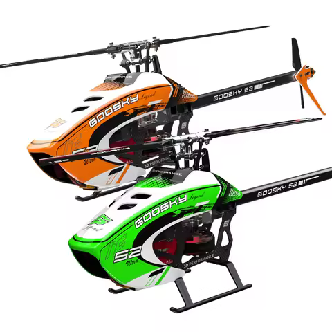 2025 NEW GOOSKY S2 Ultra LEGEND 6CH 3D Ultimate Experience Dual Brushless Direct Driver Motor RC Hel