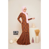 Baju kurung kain kembang payung & kain pleated ready stok FAST SHIPPING