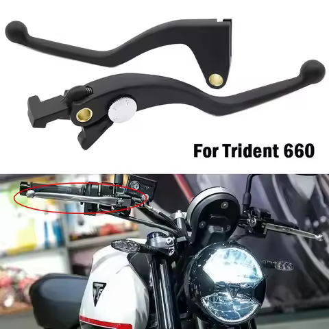 For Trident 660 Trident 660 2021 2022 Motorcycle Accessories Brake Clutch Levers
