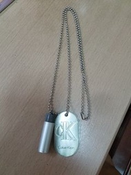 ⚃⚀CALVIN KLEIN(CK) 30吋 長 波波 吊牌&香精瓶 頸鍊 (see settlement location frist)