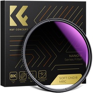 K&F CONCEPT NANO-X HD Camera Filter Soft Gradient GND8 Filter 3 Stop Soft Graduated Neutral Density