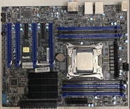 【尚典3C】美超微Supermicro X10SRA LGA2011(含E5-1620v3處理器)伺服器主機板 中古/二手