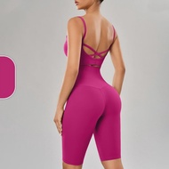 Bộ Đồ Tập Yoga Nữ 2024 Cạp Cao Áo Ngực Thể Thao Thoáng Khí Lưng Chéo Chống Sốc Bộ Đồ Tập Pilates Hai