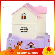 OPPO Cute House Dog Stealing Coin Money Saving Box Electric Piggy Bank Toy Kids Gift