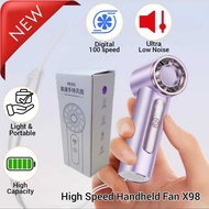 Mini Portable Air Conditioner Fan | Pocket-Size Personal Cooler | High Speed USB Silent Handheld Fan