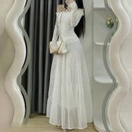 Long Layered See-through Skirt TRANGCLOTHINGG Pretty Lady Style GV99C987