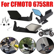 For CFMOTO CF MOTO 675SR-R 675SRR 675 SR SRR 675 SR-R Accessories Rearview Mirrors Stealth Winglets 