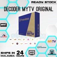 MYTV DECODER FULLSET MYFREEVIEW HDTV DVBT2 MALAYSIA CHANNEL TV DTV DEKODER MY TV