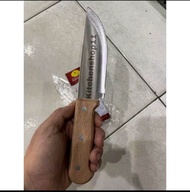 (COD) pisau golok dapur daging cincang china yang jiang gagang kayu SUPER TAJAM / golok daging cinca