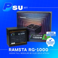 RAMSTA RG-1000 1000W Full Modular 80 Plus Gold ATX PSU