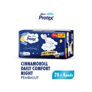 ALR 123 Her's Protex Daily Comfort Night 24S Cinnamorol 30 cm