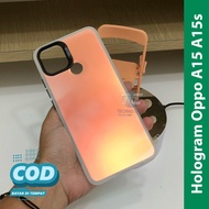 Case IMD HOLOGRAM For Oppo A15 Oppo A15s Casing AURORA UNTUK OPPO