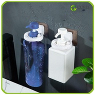 CUFEI8626215 Wall Sticker Punch-free Liquid Soap Wall Mounted Shampoo Holder Shampoo Bottle Shelf Shower Gel Hanger Clip