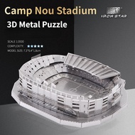 Iron Star B21146 3D Metal Jigsaw Puzzle Model Kit Camp Nou Stadium Assembly Model Building Kit For Adults DIY Toys 7.3X6.4X1.8CM