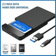 2.5" SATA To USB 3.1 10Gbps Hard Drive Enclosure, For SSD/HDD, USB-C 3.1 Gen 2 Interface, External H