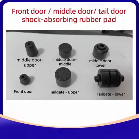 For Nissan NV200 Door Rubber Stopper Middle Door Rubber Block Tailgate Shock Absorber Rubber Pad