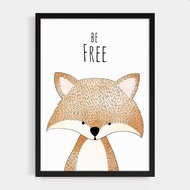ZENi ADORABLE Framed Poster [Set 1] | Adorable Series A3 A2 A1 Poster Frame Wall Art Decor