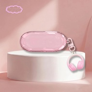 for SONY WF-C710N  Earphone Protective Casing Cover Clear Coloful TPU Earphone Soft Shell Transpent 