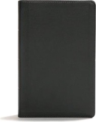 4364.Holy Bible ― Christian Standard Bible, Center-column Reference Bible, Black Leathertouch