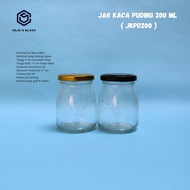 Jkpd200 200ml glass pudding Jar / 200ml glass pudding bottle / yogurt