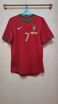 葡萄牙國家隊Portugal 2012/13 Home主場RONALDO Nike 足球球衣