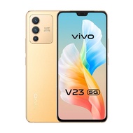 vivo V23 12G/256G 6.44吋 5G快充智慧手機-流光金 送頭戴式耳麥＋馬卡龍行動電源（顏色隨機出貨） _廠商直送