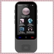 (WBNC) S80 Pro AI Translation Device Real Time Smart Voice Photo Translator 138 Languages 18 Offline