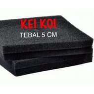 HITAM Biofil / BLACK FOAM 100 X 50 X 5 CM FILTER MEDIA