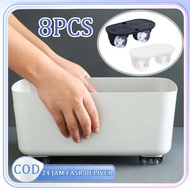 8pcs Small Table Wheels Mini Sliding Table Wheels Table Legs Multipurpose Small Stick-on Wheels