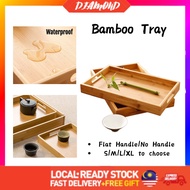 Diamond Wooden Trays Rectangle Tray Serving Tray Wood Bamboo Serving Tray Talam Kayu Dulang Kayu 日式木