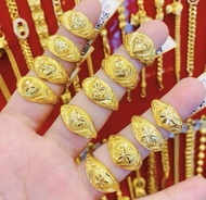 แหวน 1/2 สลึง ทองแท้ 96.5% พร้อมใบรับประกันสินค้า สามารถขายได้จำนำได้ตามร้านทองทั่วไป