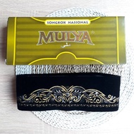 BLACK EMBROIDERED MULYA SONGKOK CAP FOR MEN, PRAYER EQUIPMENT FOR MEN, EID CAP, MEN'S CAP