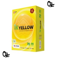 B5 PAPER IK YELLOW 70gsm (900's)