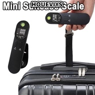 HOUEVIYS Luggage Scale, Kg/Oz/Ib Plastic Travel Weighing Scale,  Electronic Mini Portable Baggage We