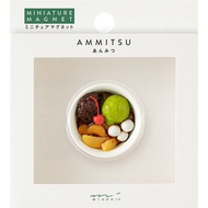 Includes one magnet, featuring anmitsu (Japanese dessert) design.