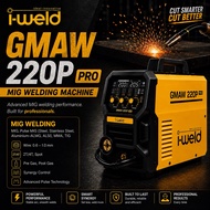 I-WELD GMAW220P Pro MIG Welding Machine MMA TIG Pulse Aluminium Iweld Stainless Steel