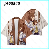 BH2 Uma Musume Pretty Derby Agnes Tachyon Cosplay cloth 3D summer T-shirt Anime Short Sleeve Top HB2