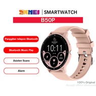 Skmei Jam Tangan Wanita Smartwatch Silikon Strap Jam Tangan Tipis Digitec Olahraga Casual Smartwatch Mendukung Alat Pengukur Tekanan Darah Oksimeter Fitness Tracker