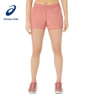 ASICS Women SILVER 4IN SHORT in Light Garnet