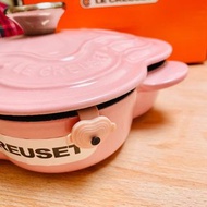 100% Real & 99% New * Le Creuset Cast Iron 鑄鐵鍋  * 扁身版 (小Buffet) * 20cm Flower Pot 扁身花花煲 * Chiffon Pi